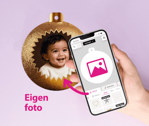 Start met eigen foto